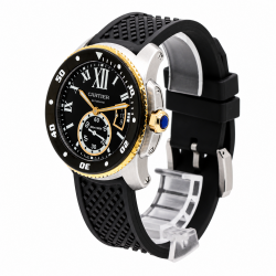 Cartier Calibre De 42MM W7100056 Two-Tone Watch